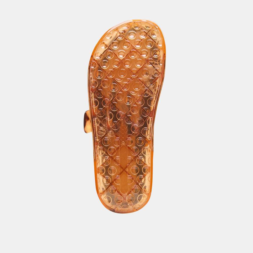 Dolce Vita SHOES | JULIO X Tortoise Vinyl Jelly Platform Sandals