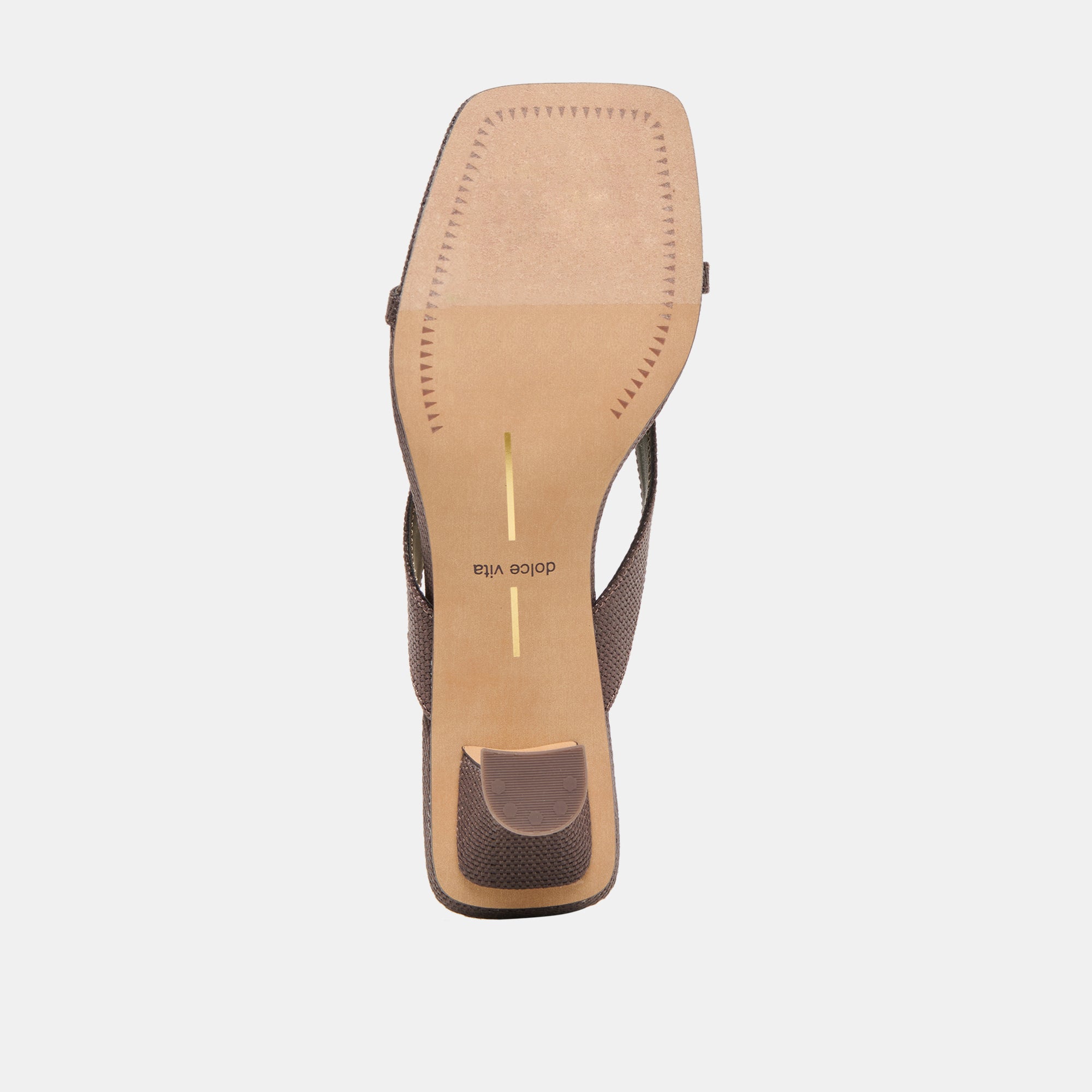 Dolce Vita SHOES | Brevel Chocolate Raffia Heels
