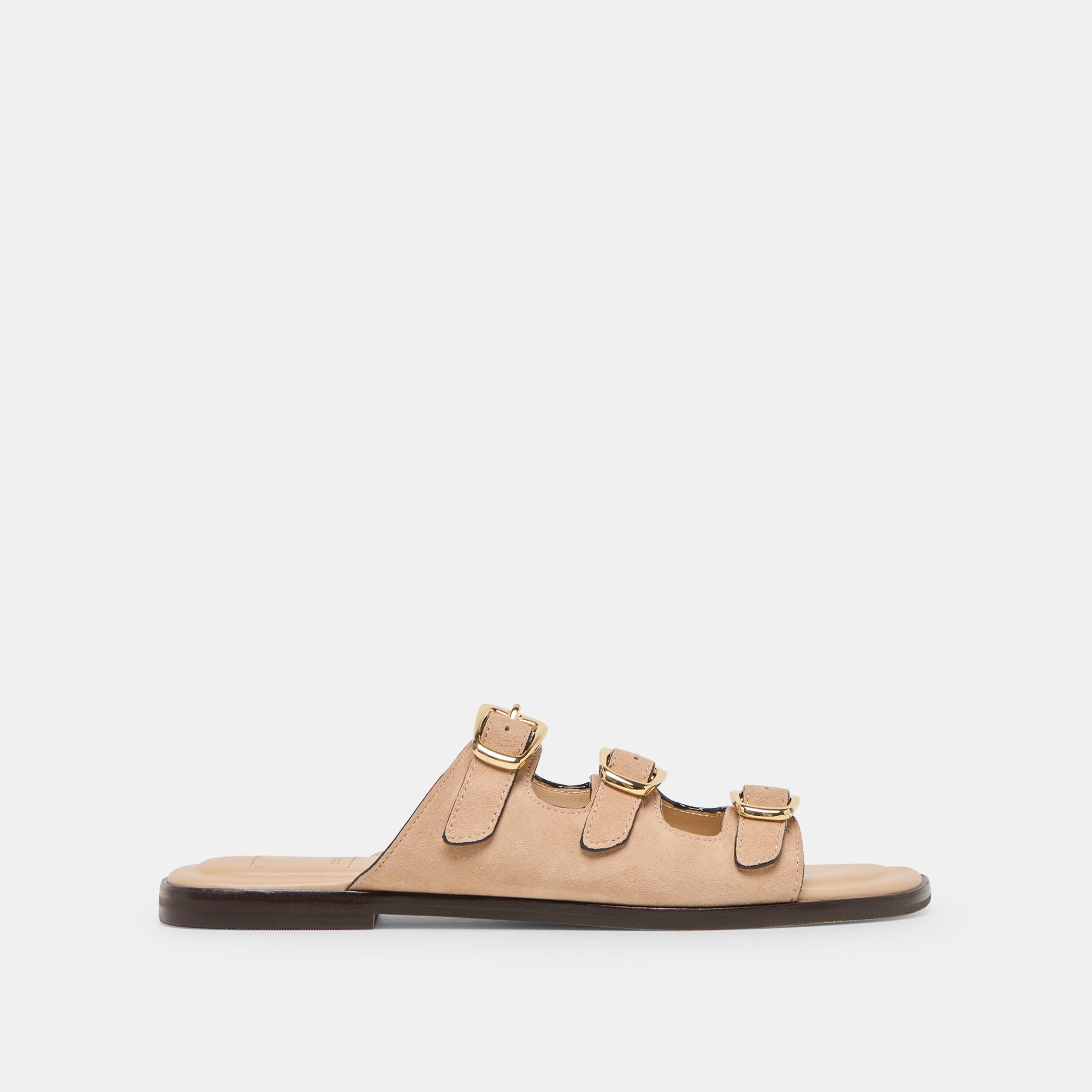 Dolce Vita SHOES | Fin Bamboo Suede Sandals