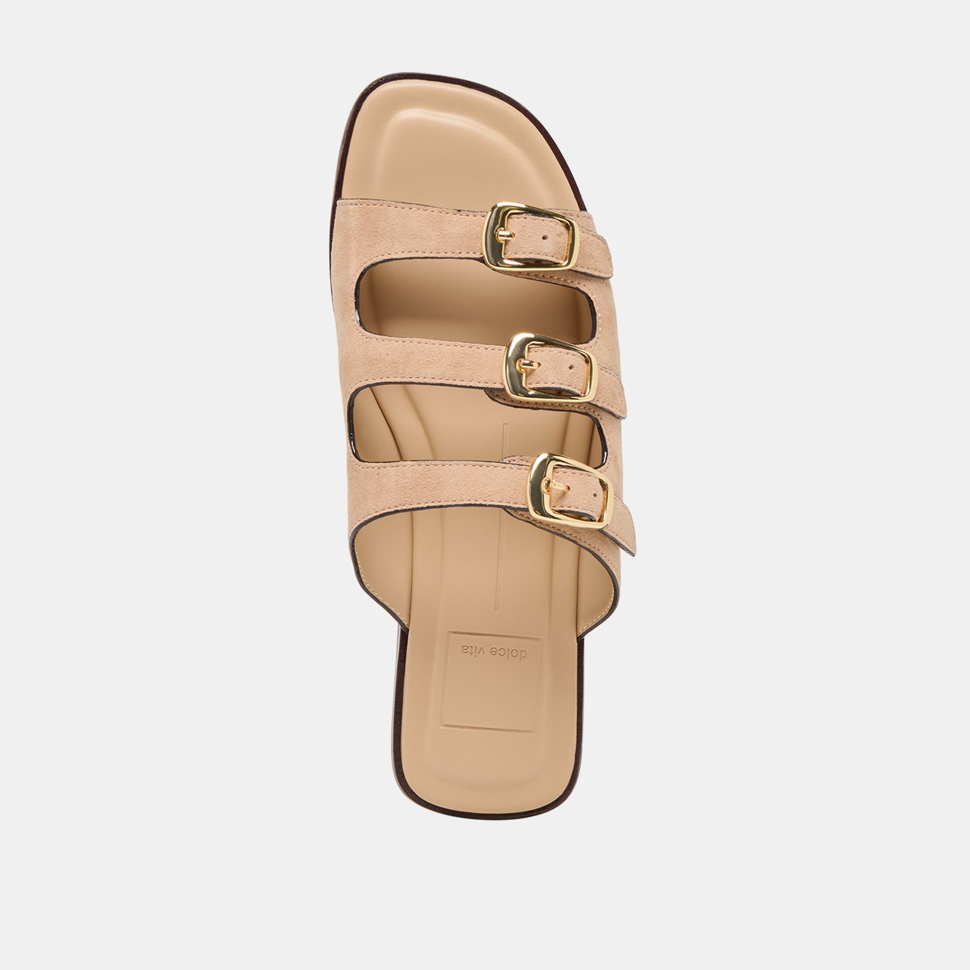 Dolce Vita SHOES | Fin Bamboo Suede Sandals