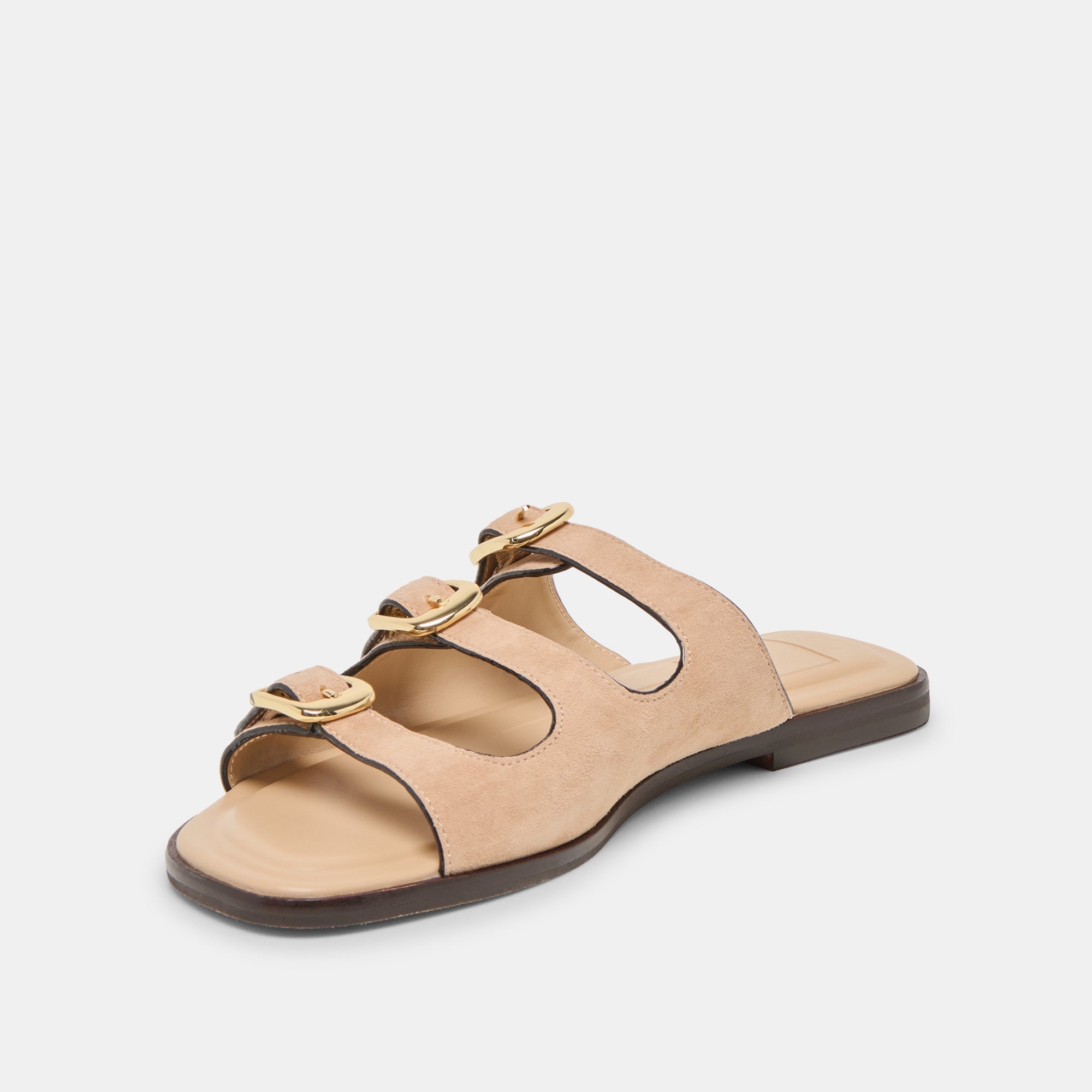 Dolce Vita SHOES | Fin Bamboo Suede Sandals