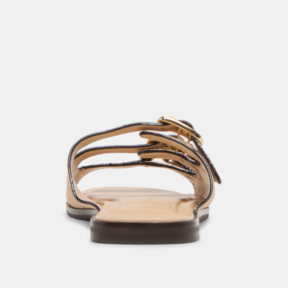 Dolce Vita SHOES | Fin Bamboo Suede Sandals