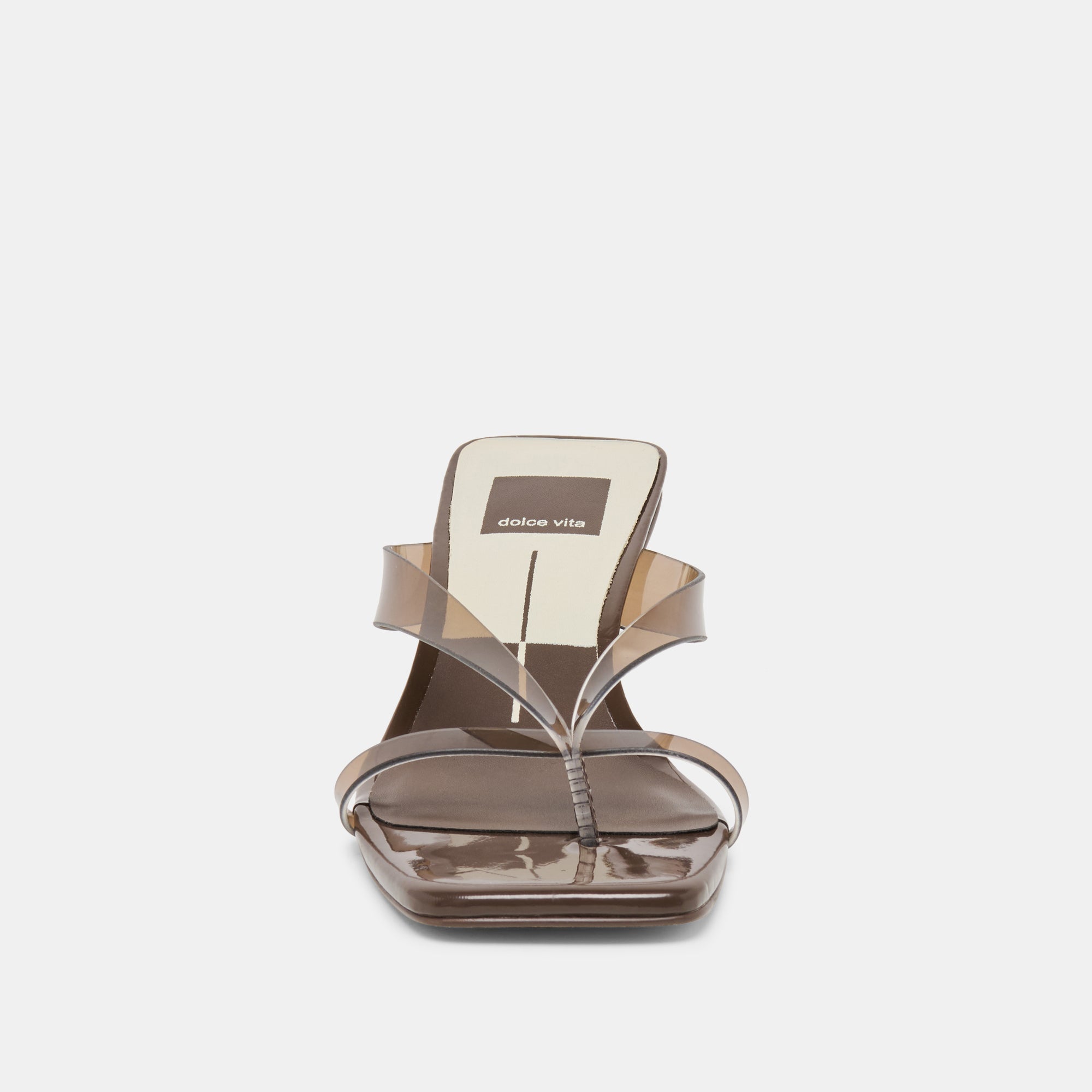 Dolce Vita SHOES | Brevel Vinyl Dk Brown Jelly Heels