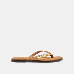Dolce Vita SHOES | Juny Teak Suede Sandals