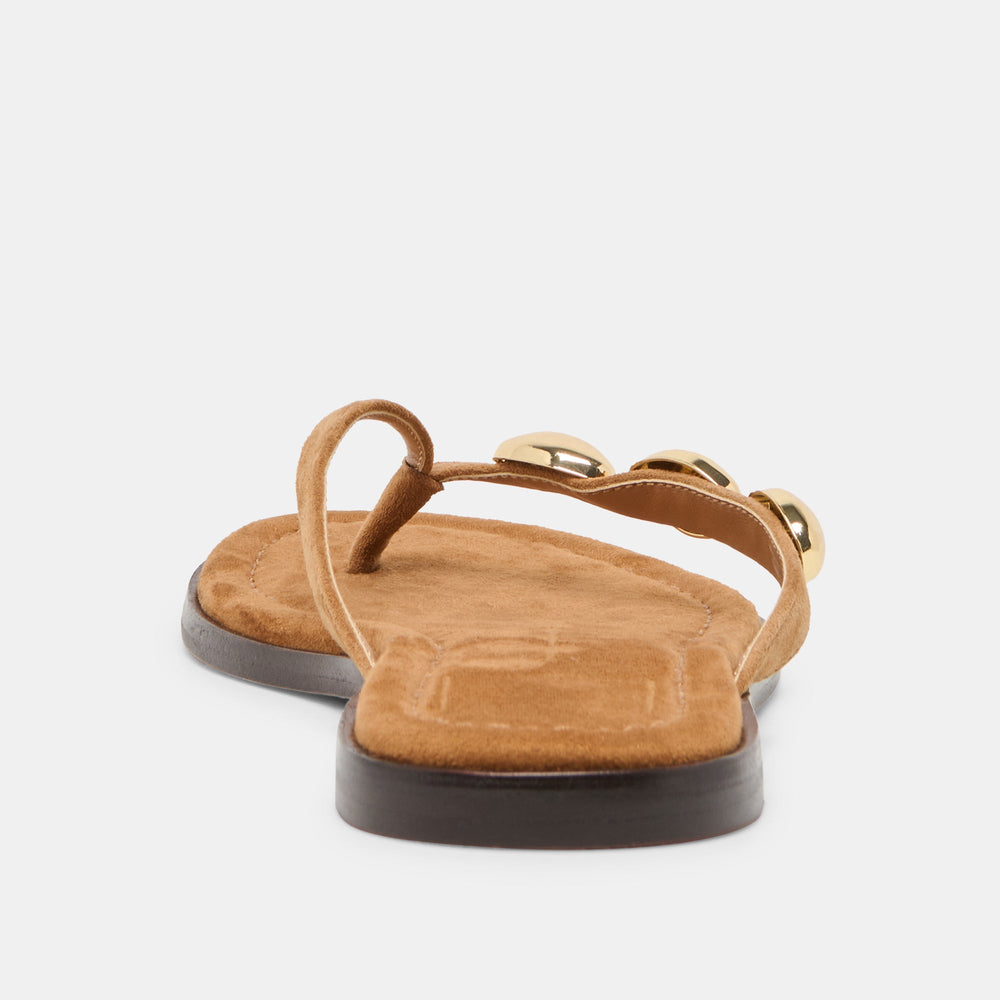 Dolce Vita SHOES | Juny Teak Suede Sandals