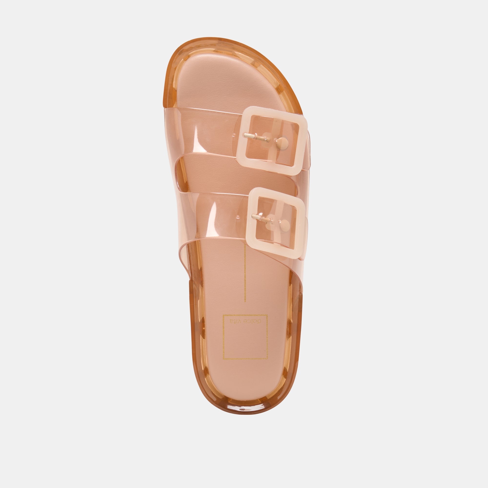 Dolce Vita SHOES | JULIO X Mocha Vinyl Jelly Platform Sandals