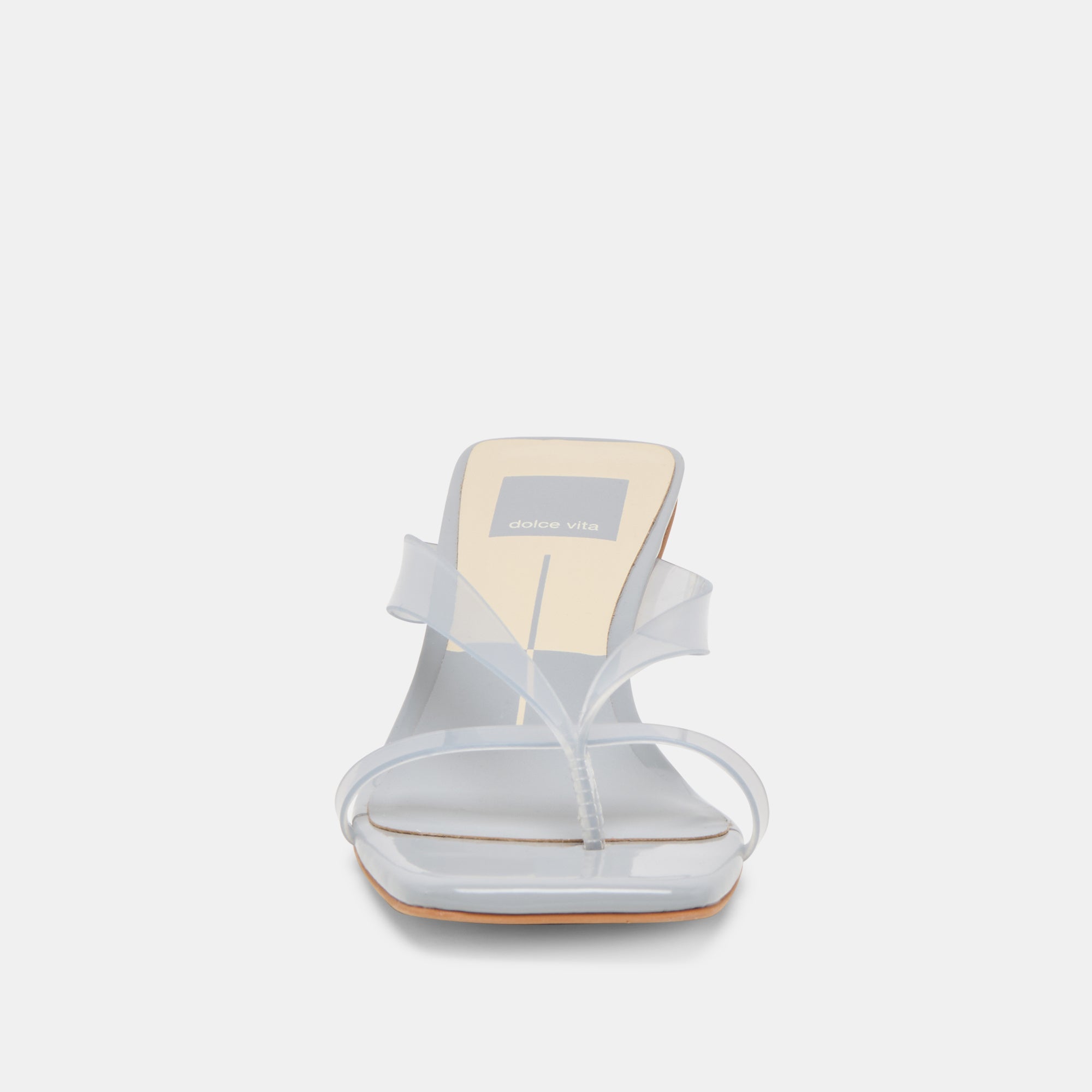 Dolce Vita SHOES | Brevel Vinyl Dusty Blue Jelly Heels