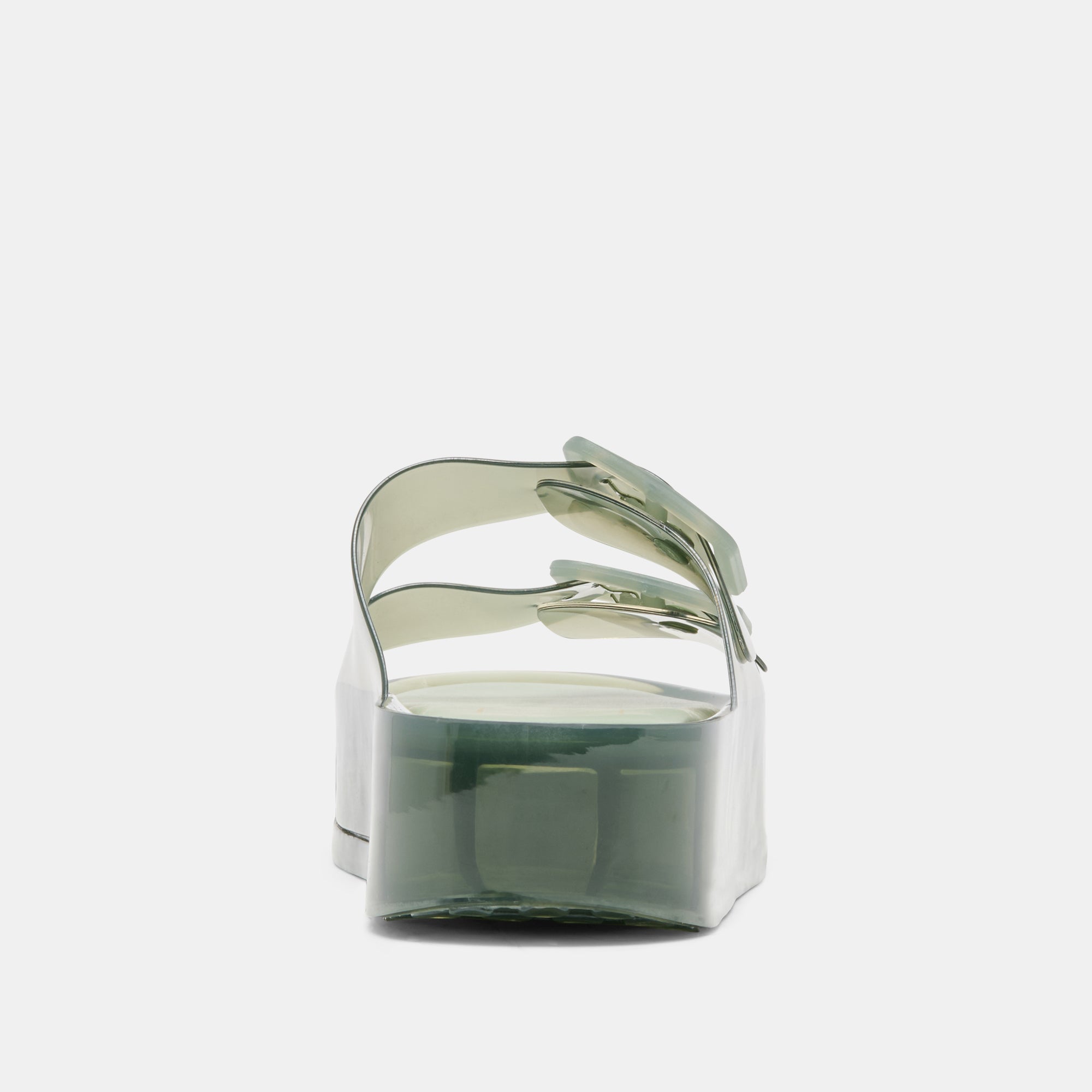Dolce Vita SHOES | JULIO X Olive Vinyl Jelly Platform Sandals