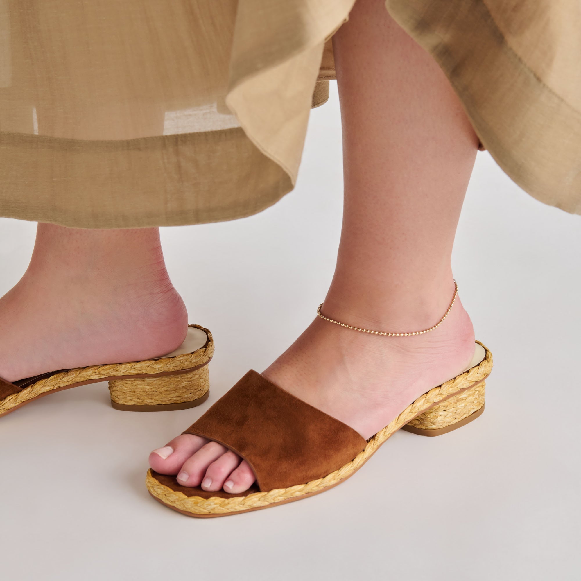 Dolce Vita SHOES | Dixi Brown Suede Sandals