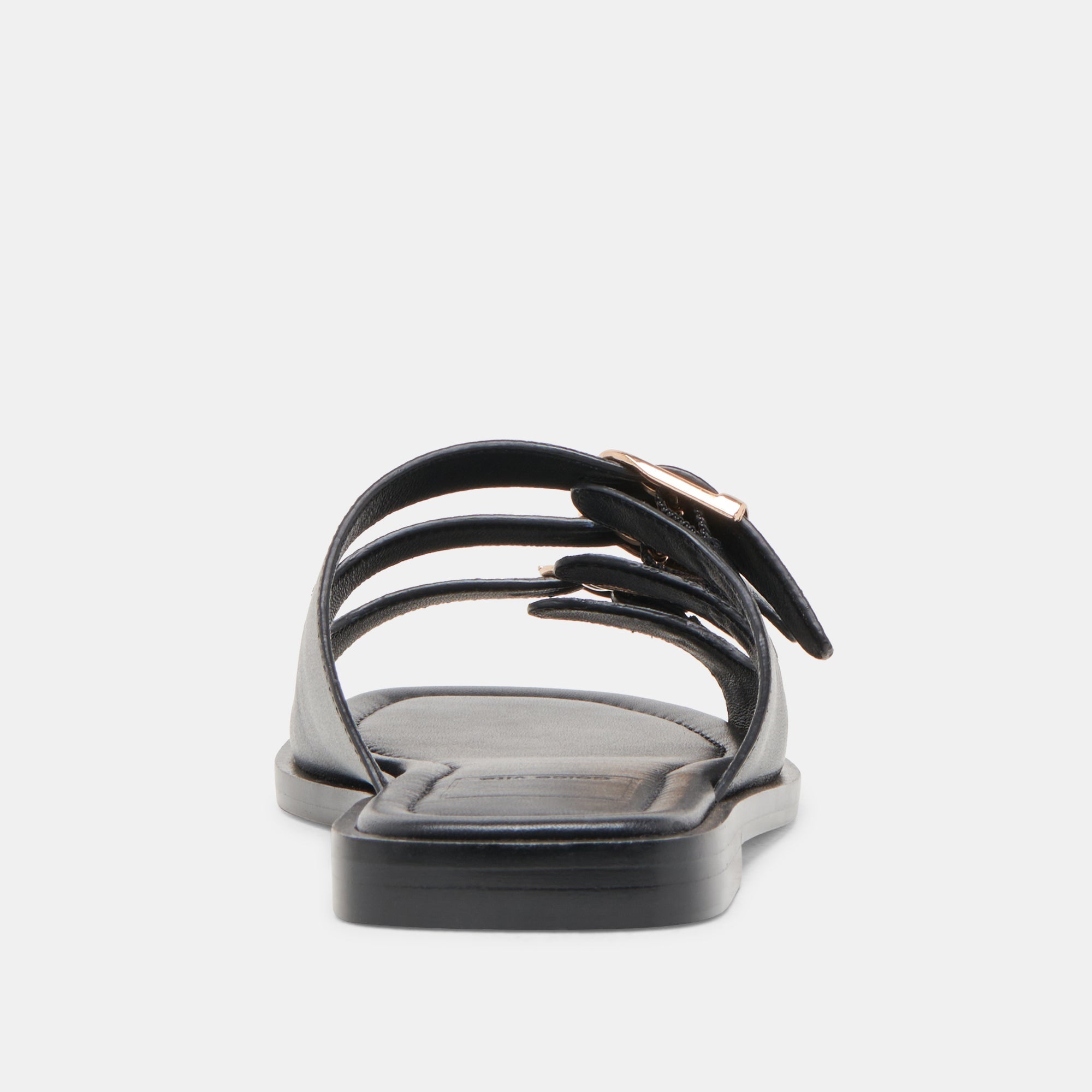 Dolce Vita SHOES | Fin Black Leather Sandals