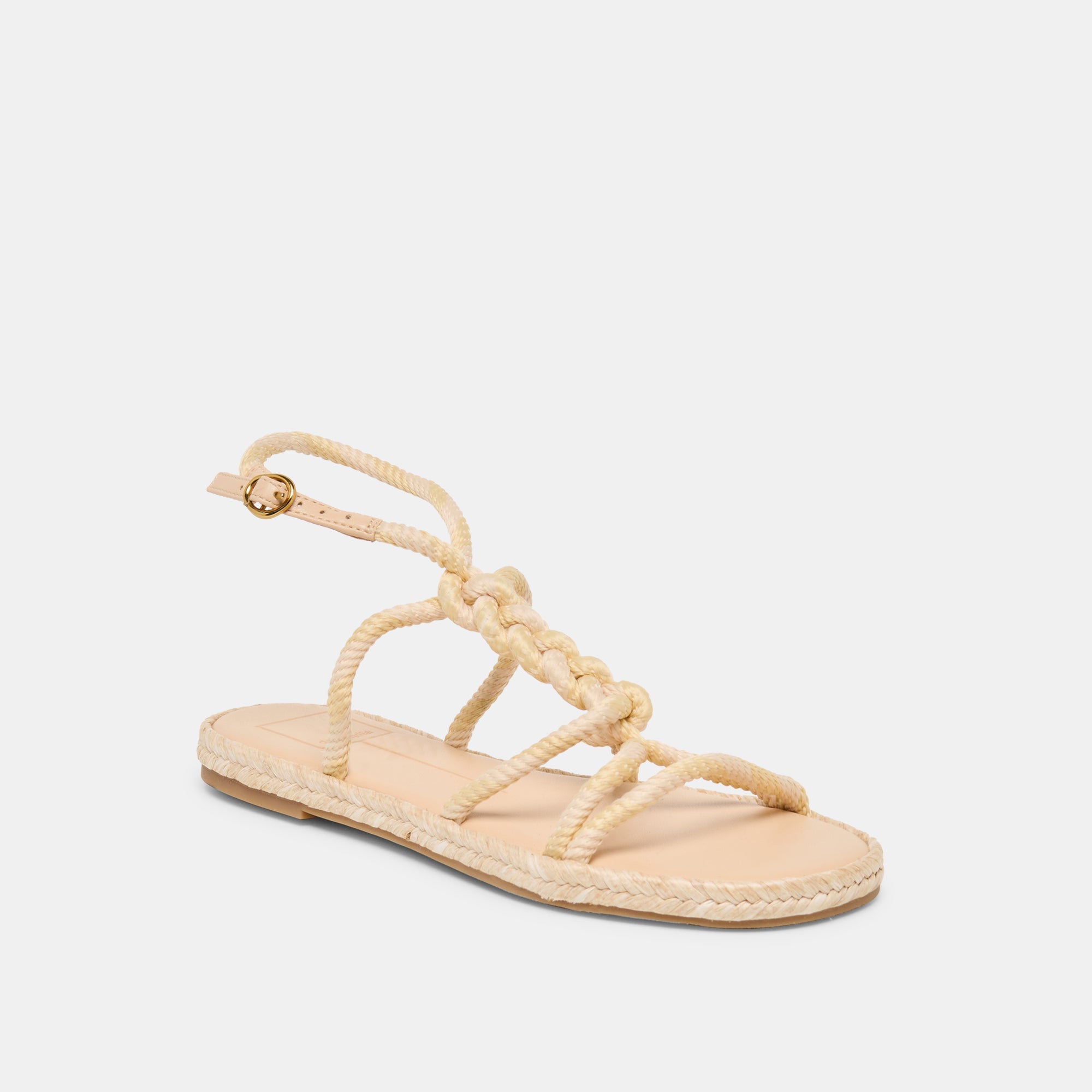 Dolce Vita SHOES | ELYANA Natural Multi Rope Raffia Strappy Sandals