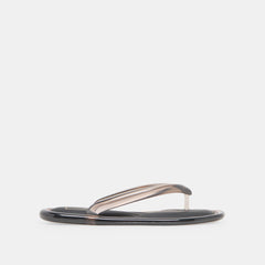 Dolce Vita SHOES | JOZEY Black Jelly Flip-Flop Sandals