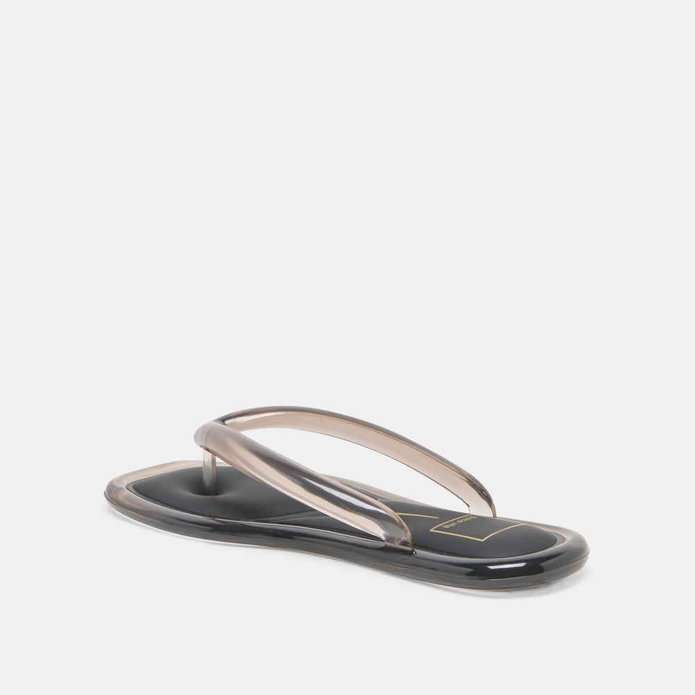 Dolce Vita SHOES | JOZEY Black Jelly Flip-Flop Sandals