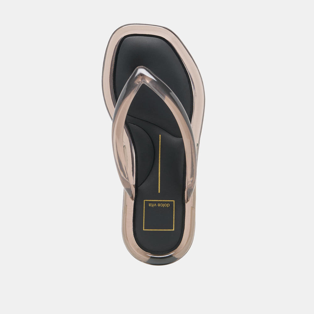 Dolce Vita SHOES | JOZEY Black Jelly Flip-Flop Sandals