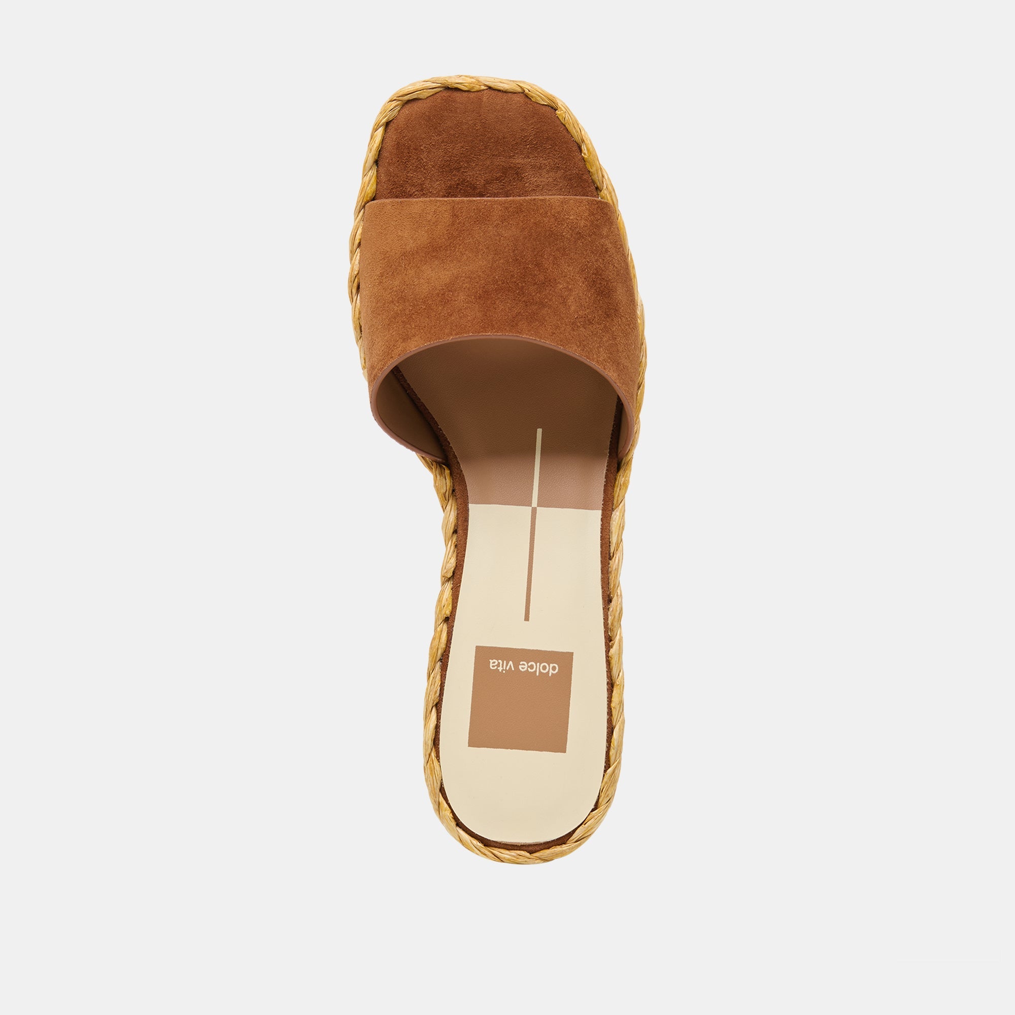 Dolce Vita SHOES | Dixi Wide Brown Suede Sandals