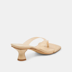Dolce Vita SHOES | Brevel Vinyl Wide Praline Jelly Heels