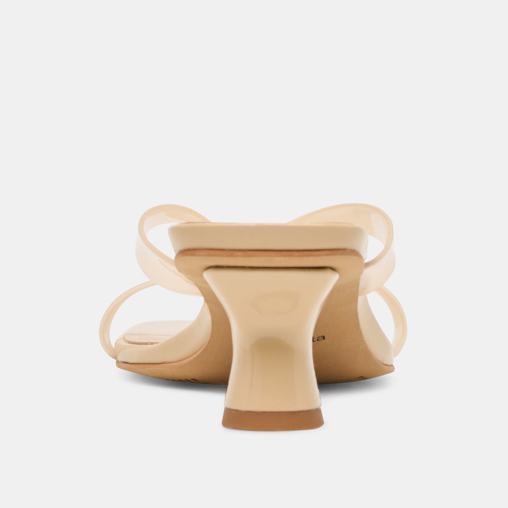 Dolce Vita SHOES | Brevel Vinyl Wide Praline Jelly Heels