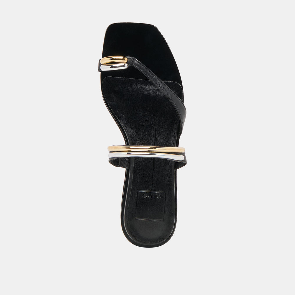Dolce Vita SHOES | Tarina Black Leather Sandals
