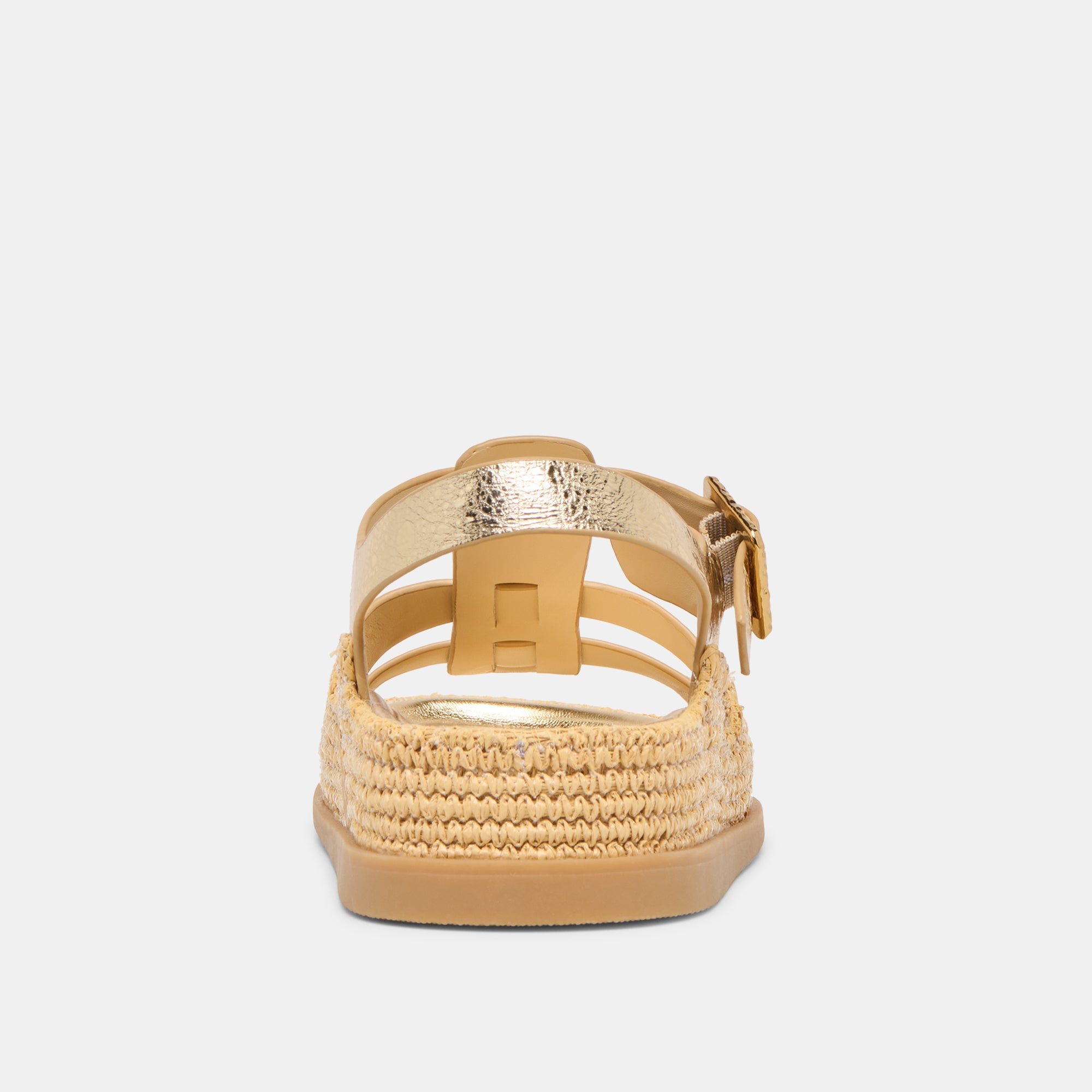 Dolce Vita SHOES | Shenna Gold Distressed Leather Sandals
