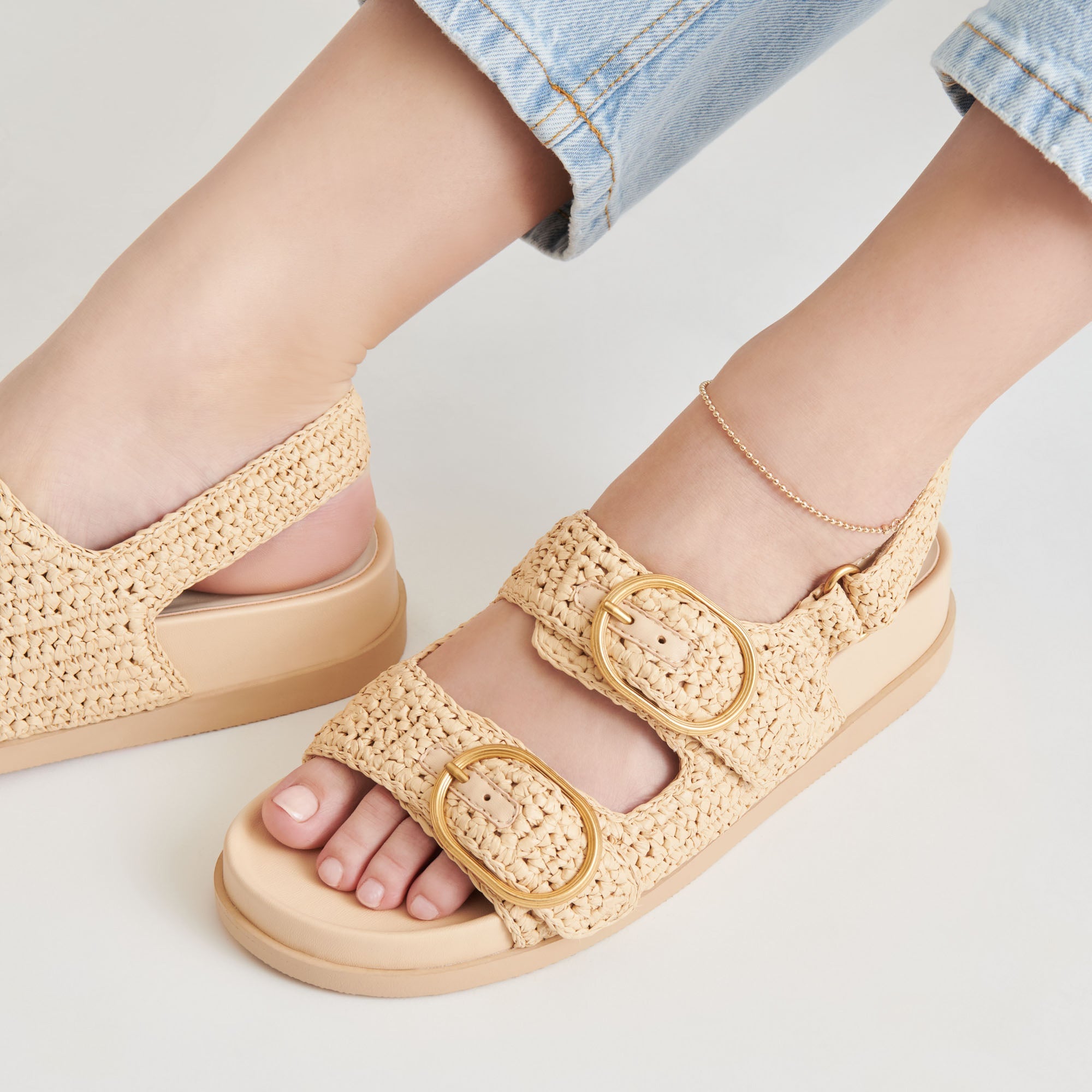 Dolce Vita SHOES | STARLA CROCHET SANDALS NATURAL KNIT
 – Dolce Vita