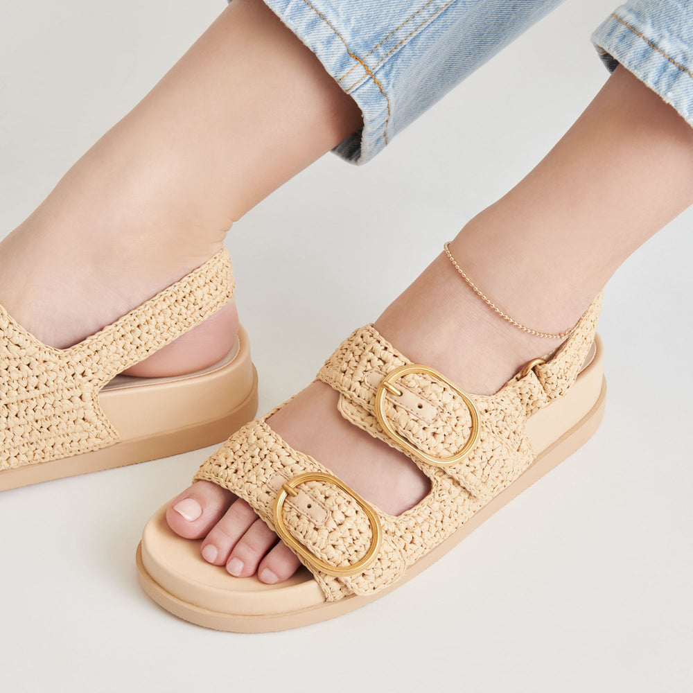 Dolce Vita SHOES | STARLA CROCHET SANDALS NATURAL KNIT
 – Dolce Vita