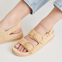 Dolce Vita SHOES | STARLA CROCHET SANDALS NATURAL KNIT
 – Dolce Vita