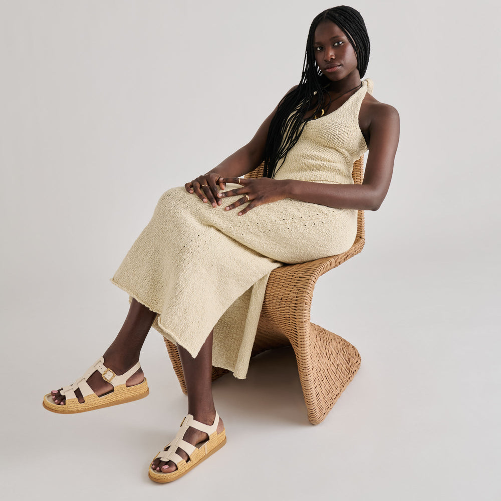 Dolce Vita SHOES | Shenna Bone Leather Sandals
