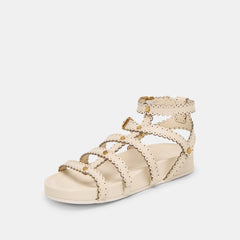 Dolce Vita SHOES | Susana Creme Leather Sandals