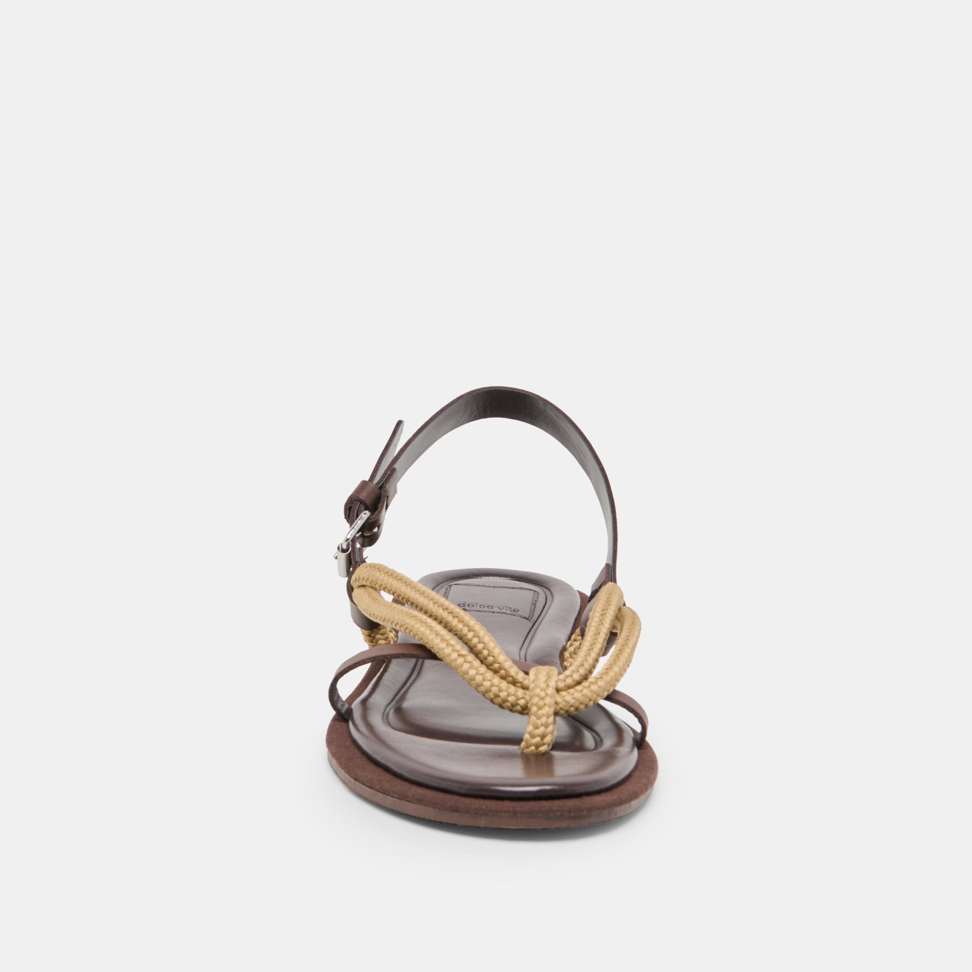 Dolce Vita SHOES | Reed Dk Brown Leather Sandals