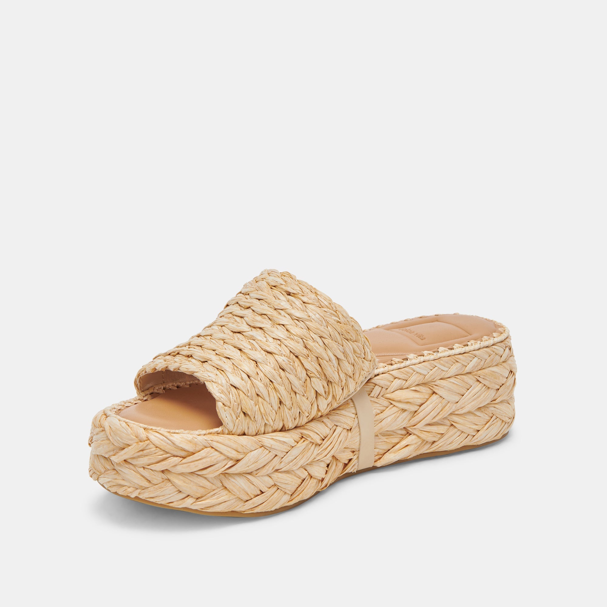 Dolce Vita SHOES | Chavi Sandals in Lt. Natural Raffia - Dolce Vita Shoes
