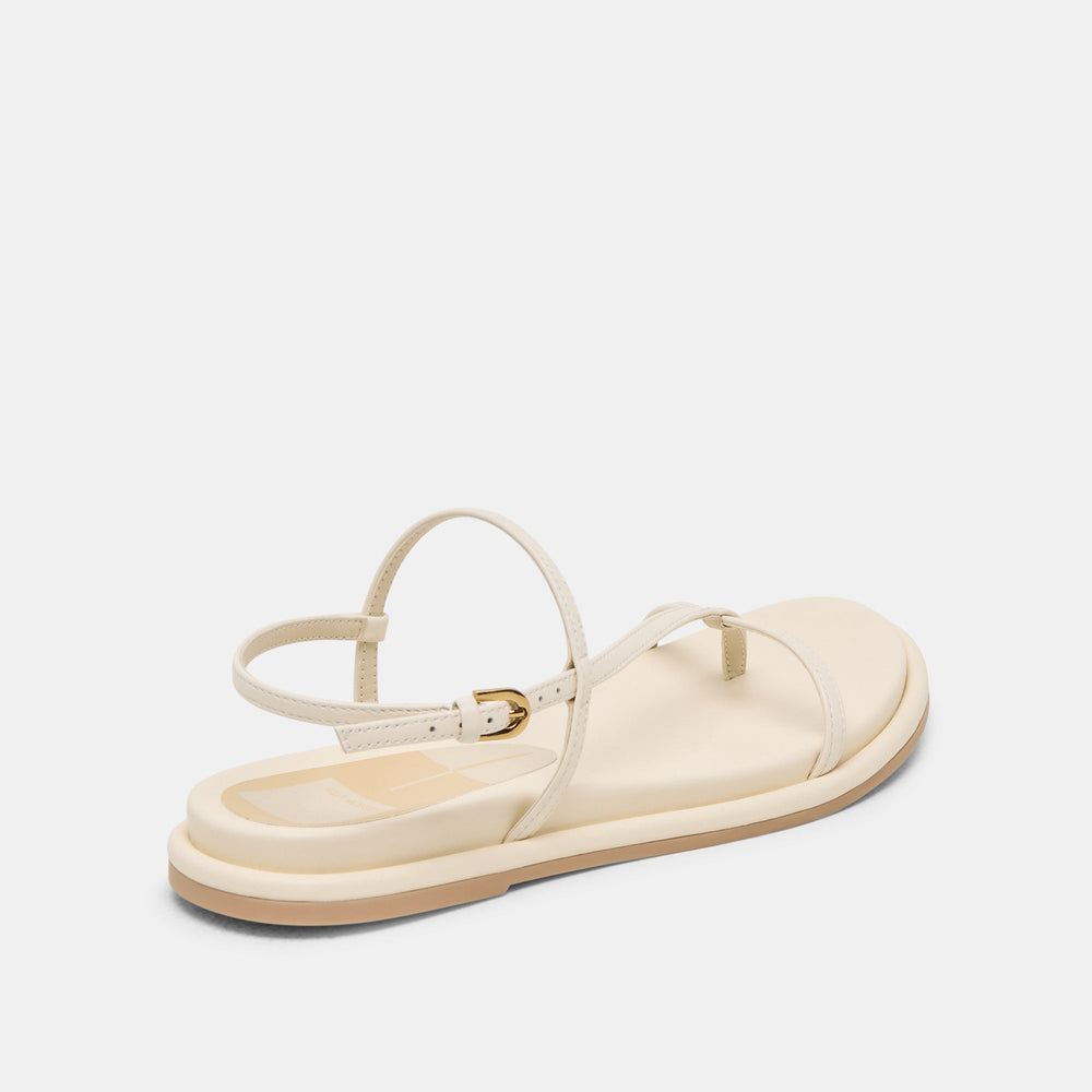 Dolce Vita SHOES | Dallen Off White Leather Sandals