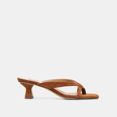 Dolce Vita SHOES | Brevel Dk Brown Suede Heels