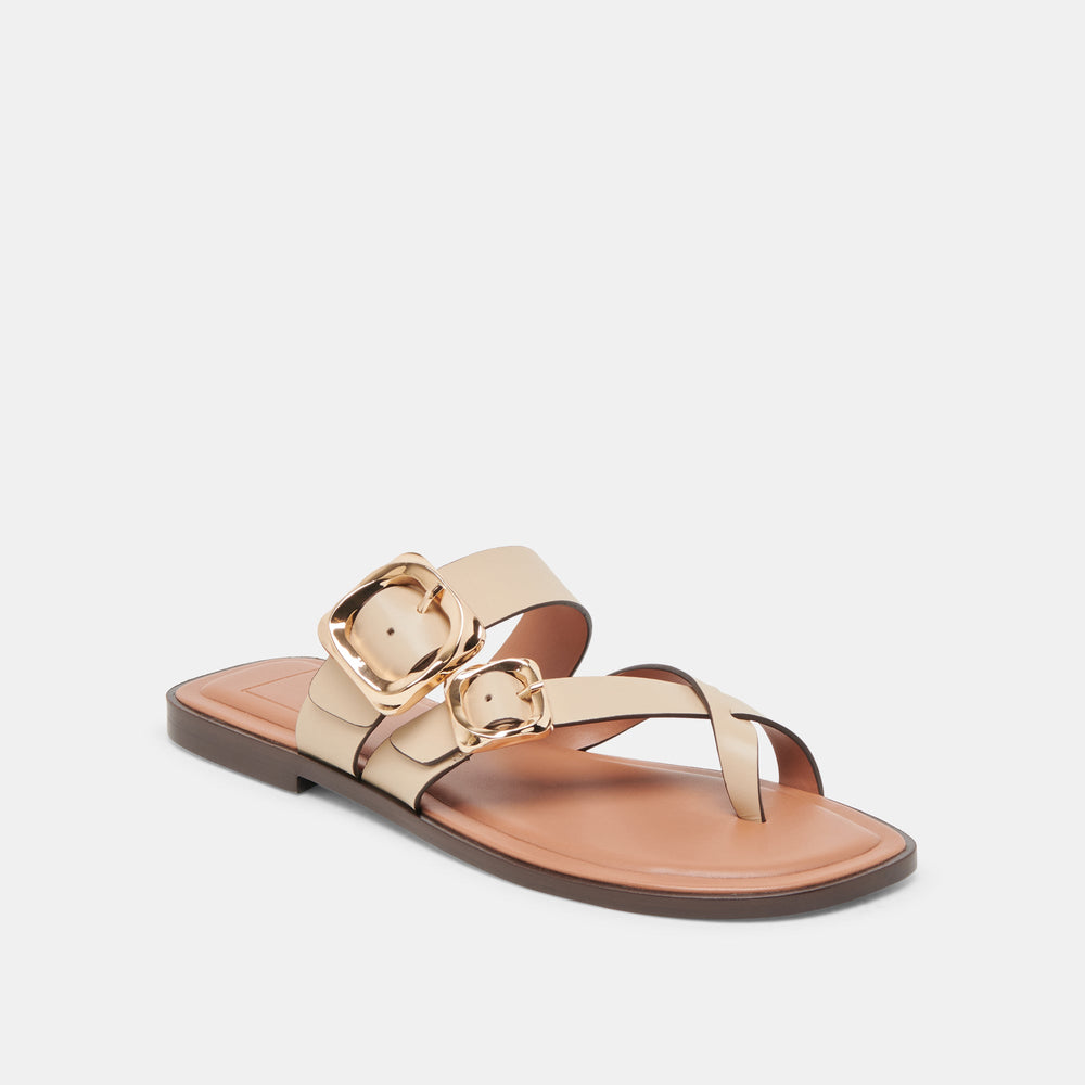 Dolce Vita SHOES | Shore Ivory Leather Sandals