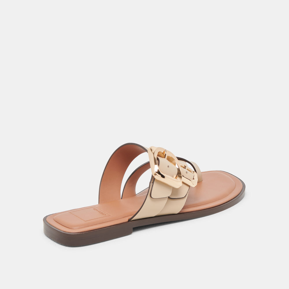 Dolce Vita SHOES | Shore Ivory Leather Sandals
