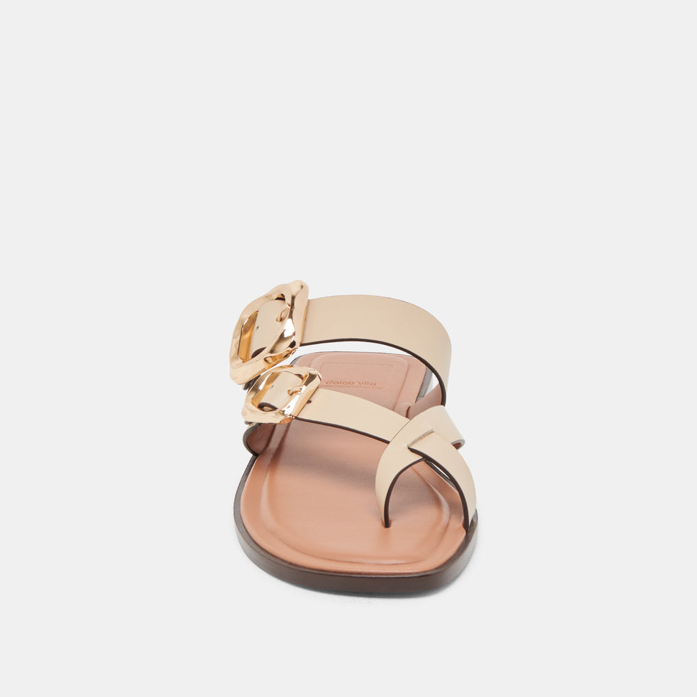Dolce Vita SHOES | Shore Ivory Leather Sandals