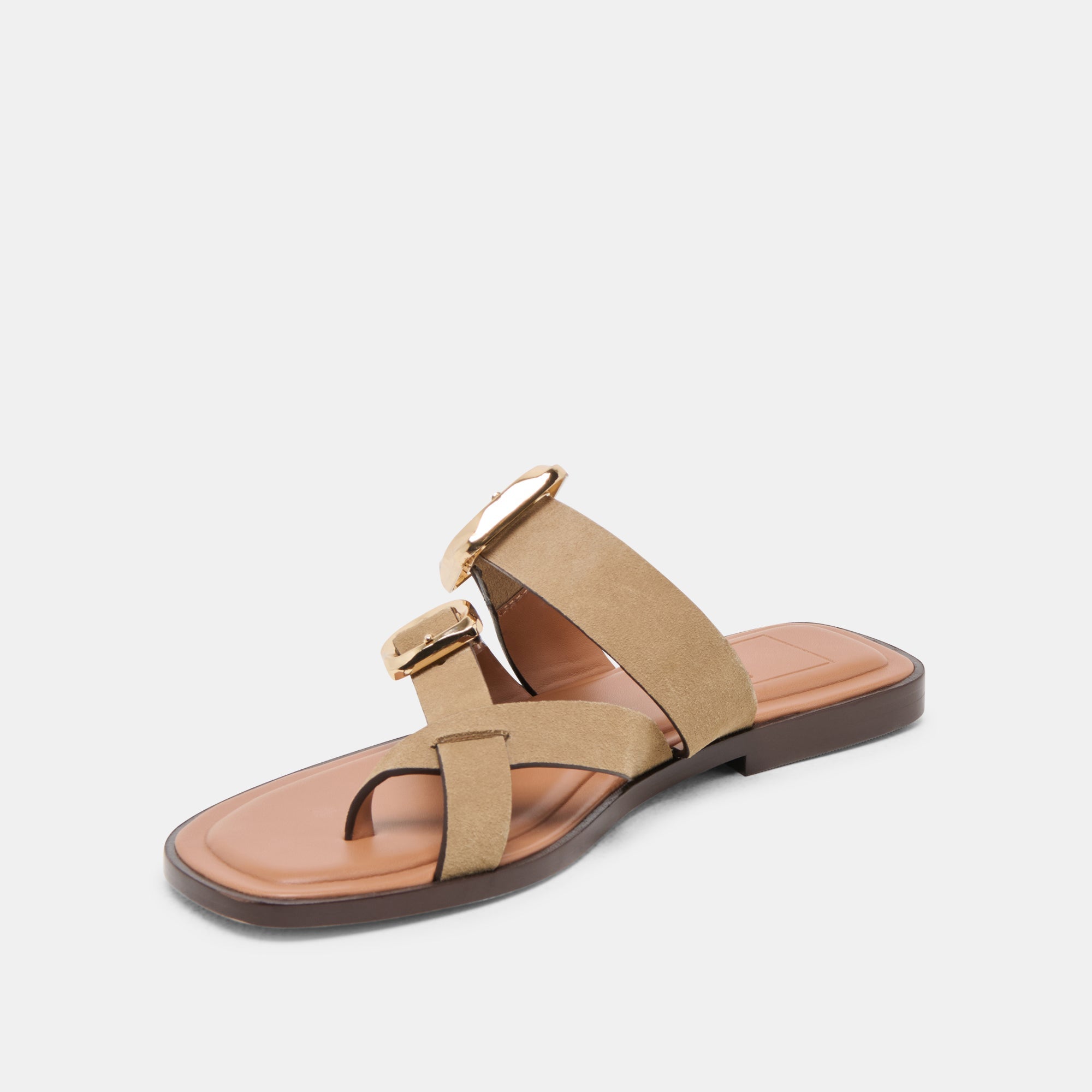 Dolce Vita SHOES | Shore Taupe Suede Sandals
