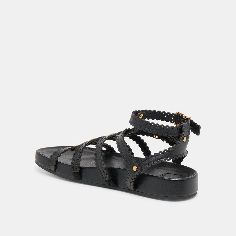 Dolce Vita SHOES | Susana Black Leather Sandals