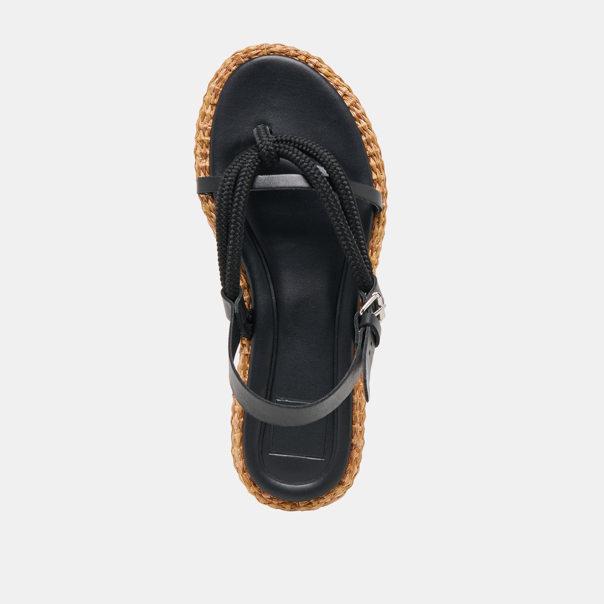 Dolce Vita SHOES | Reed Black Leather Sandals