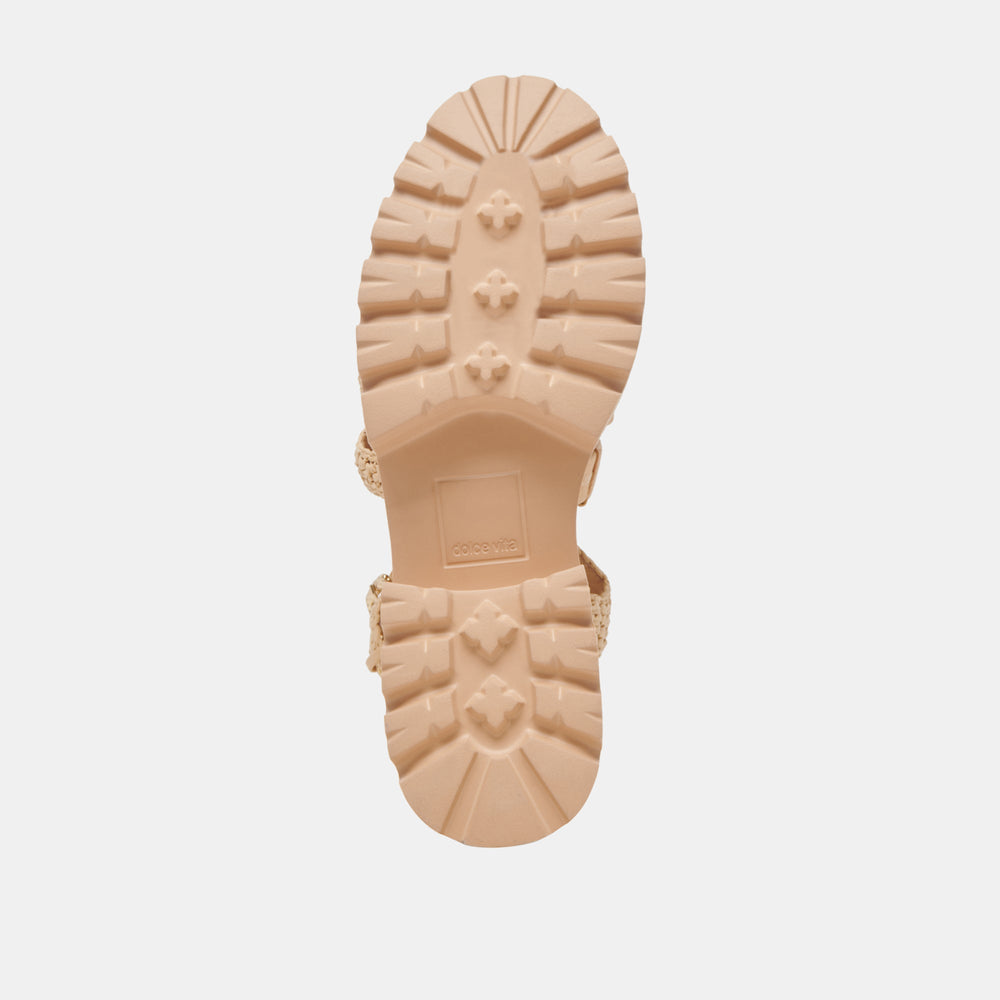 Dolce Vita SHOES | LASLY SANDALS NATURAL KNIT
 – Dolce Vita