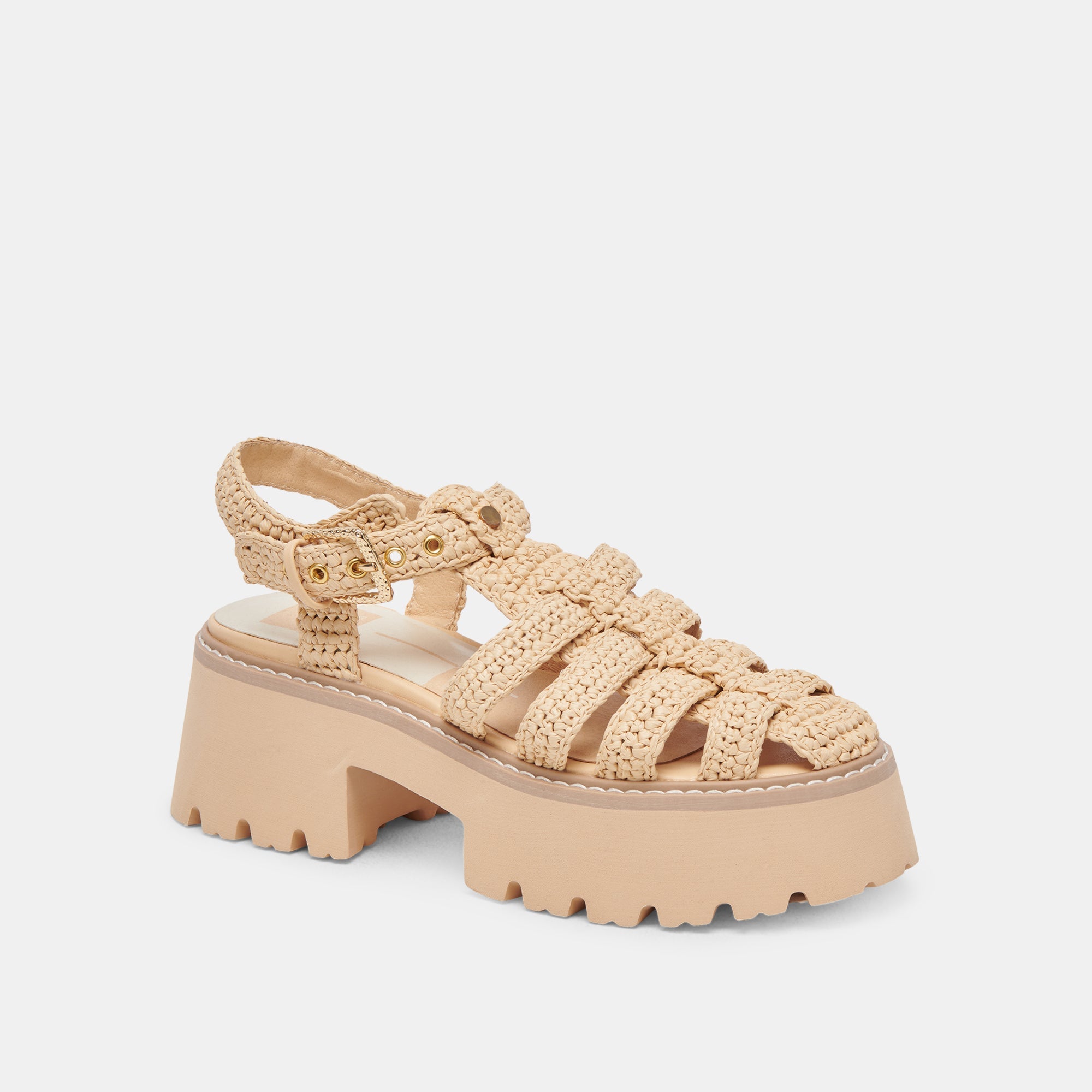 Dolce Vita SHOES | LASLY SANDALS NATURAL KNIT
 – Dolce Vita