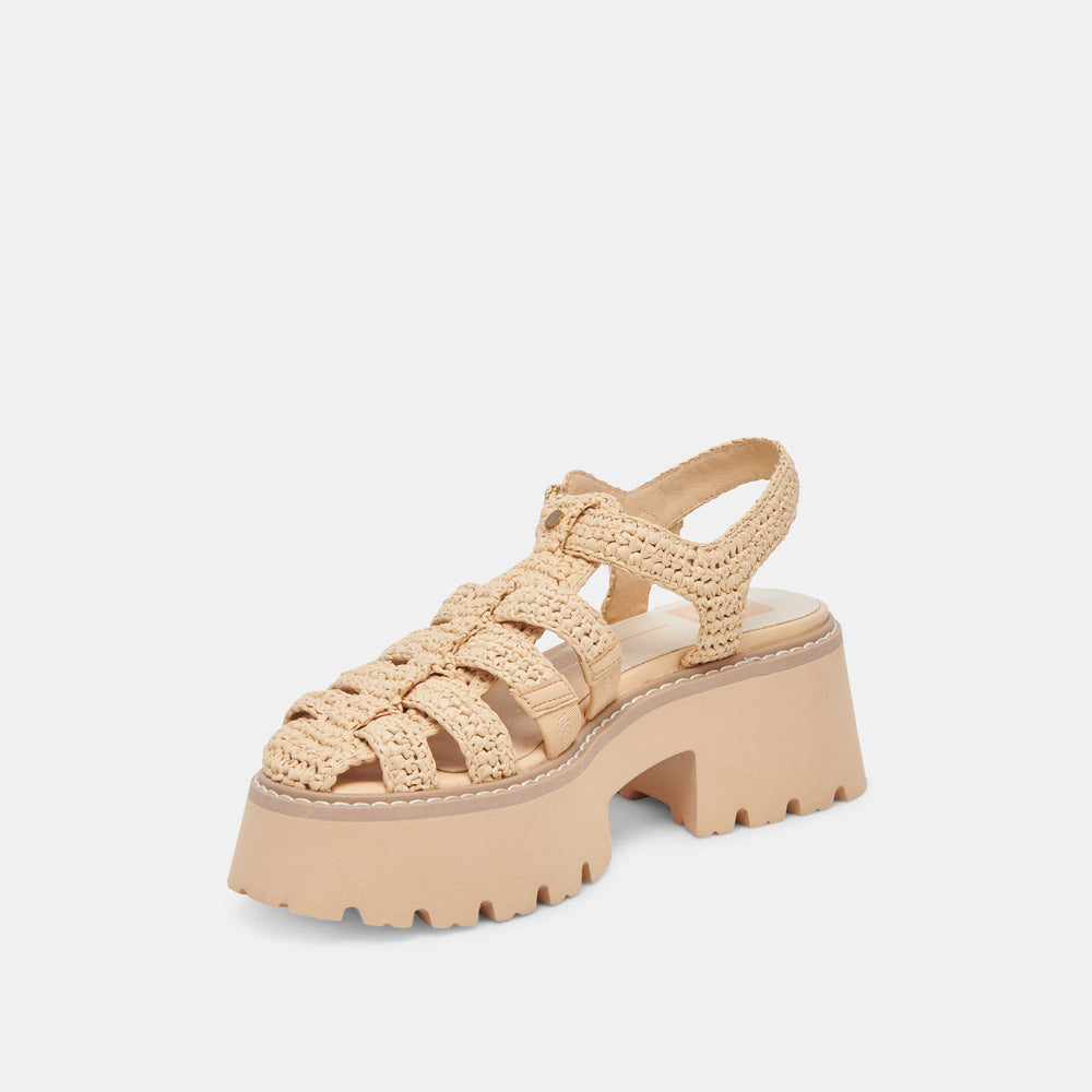 Dolce Vita SHOES | LASLY SANDALS NATURAL KNIT
 – Dolce Vita