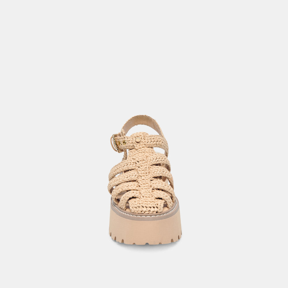 Dolce Vita SHOES | LASLY SANDALS NATURAL KNIT
 – Dolce Vita