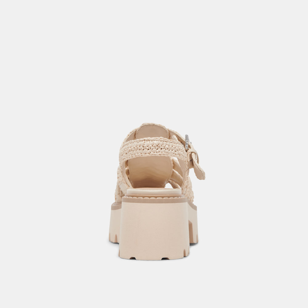 Dolce Vita SHOES | LASLY SANDALS OATMEAL KNIT
 – Dolce Vita