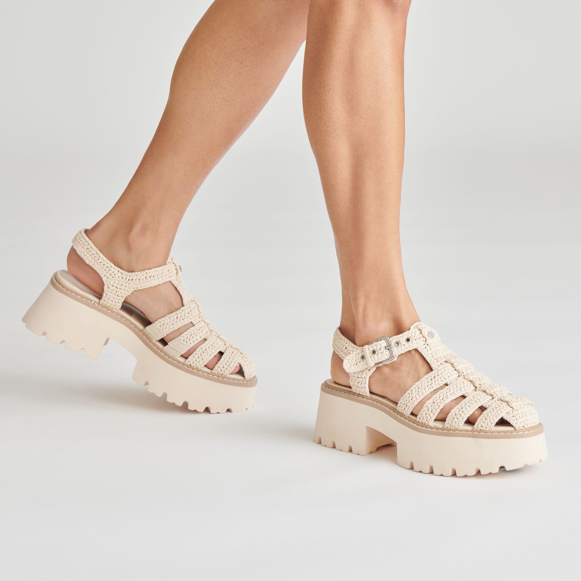 Dolce Vita SHOES | LASLY SANDALS OATMEAL KNIT
 – Dolce Vita