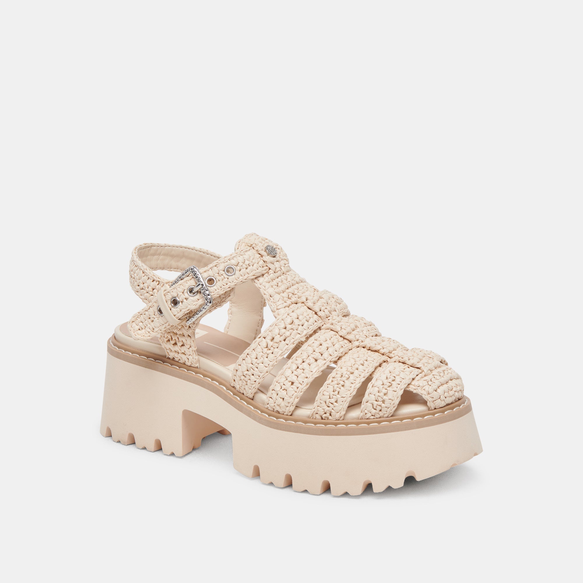 Dolce Vita SHOES | LASLY SANDALS OATMEAL KNIT
 – Dolce Vita