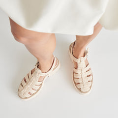 Dolce Vita SHOES | LASLY SANDALS OATMEAL KNIT
 – Dolce Vita