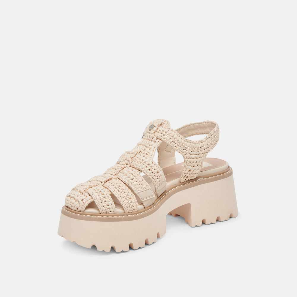 Dolce Vita SHOES | LASLY SANDALS OATMEAL KNIT
 – Dolce Vita