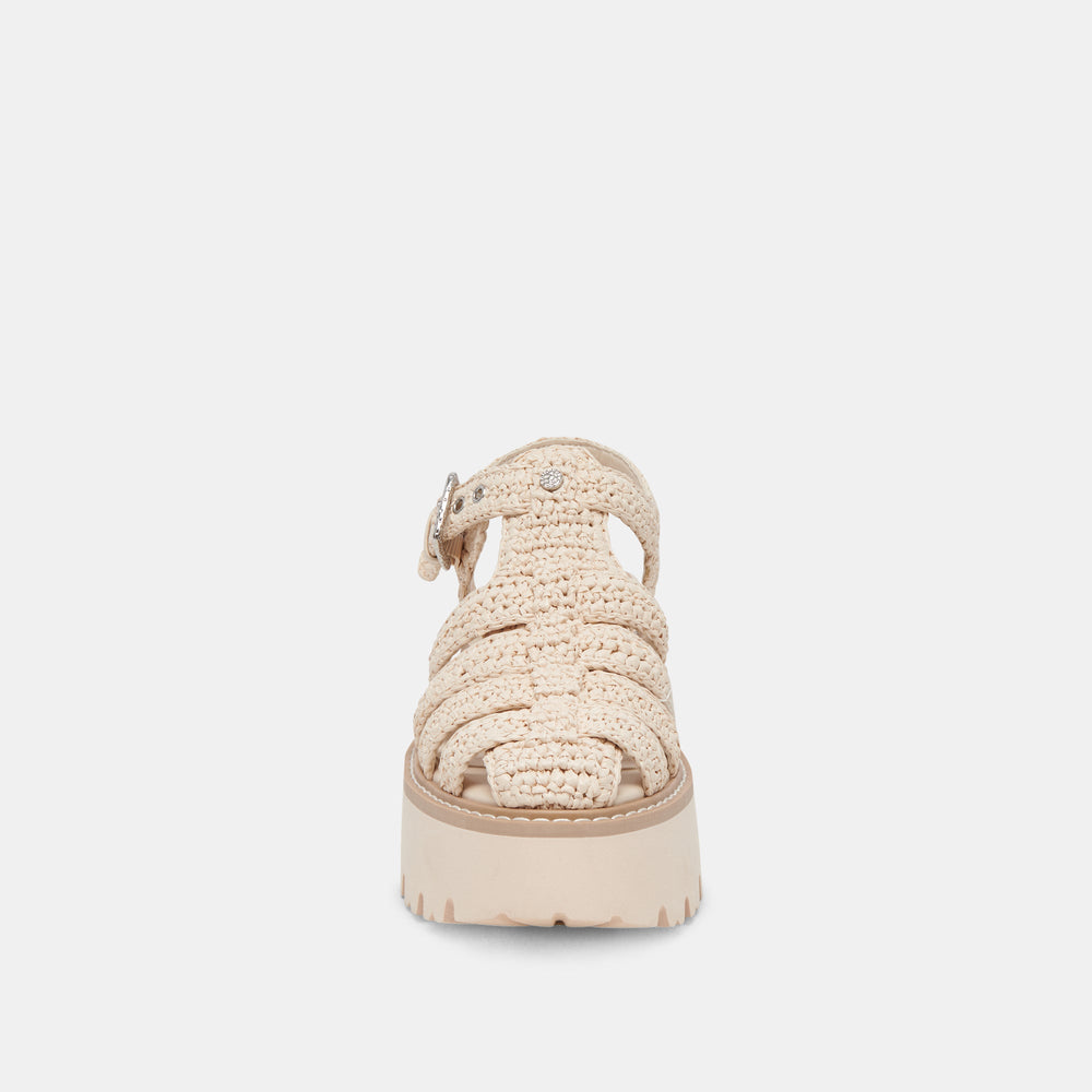 Dolce Vita SHOES | LASLY SANDALS OATMEAL KNIT
 – Dolce Vita