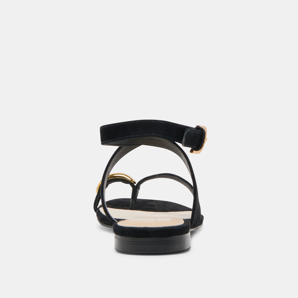 Dolce Vita SHOES | EARLA SANDALS ONYX SUEDE
 – Dolce Vita