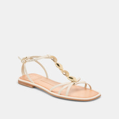 Dolce Vita SHOES | Faun Off White Leather Sandals